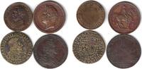Jetons Lot zu 4 Jetons Bronze Louis Philippe - Duc de Orleans (27 MM), Louis-Alexandre de Bourbon 1724 (28,5 MM), Louis XIII. o.J. (27,5 MM), Londres W -