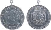 Wilhelm II. (1888-1918) tragbare Medaille Aluminium Wilhelm II (1888-1918) - Erinnerung an den glorreichen Feldzug von 1870/71, die Büsten Wilhelm I. - Bismarck und Molkt -