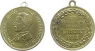 Wilhelm II. (1888-1918) tragbare Medaille Bronze Wilhelm II (1888-1918) - zur Erinnerung an die Maifeier, Brustbild von Ferdinand Lassalle nach links / Mehrzeiler, ca. 27 -