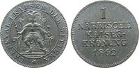 Frankfurt Jeton Bronze versilbert Frankfurt - erste officielle Carnevalsfeier, Kaiser Carneval / I närrische Kaiserkrönung 1862, ca.20,6 MM -