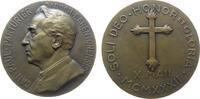 Vatikan Medaille Bronze Pius XI. (1922-1939) - auf Parturier Paul, Büste nach links / Kreuz, ca. 57,5 Gramm -