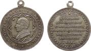Vatikan tragbare Medaille Silber Leo XIII (1878-1903) - auf sein 50jähriges Priesterjubiläum, Büste nach links / Mehrzeiler, Signatur: WM, ca. 27,4 MM, ca -