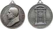 Vatikan tragbare Medaille Bronze versilbert Pius XII (1939-1958) - auf das heilige Jahr, v. Mistruzzi, ca. 22,3 MM -
