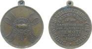 Städte tragbare Medaille Bronze Chemnitz - auf die Bannerweihe des Deutschen Kellnerbundes, zwei verschlungene Hände / Mehrzeiler, ca. 27,3 MM -