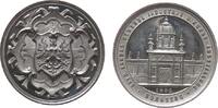 Städte Medaille Zinn Nürnberg - auf die Bayerische Landes- Gewerbe- Industrie- und Kunstausstellung, Ausstellungsgebäude / Wappen, ca. 30,5 MM -