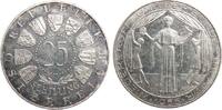 Österreich 25 Schilling Ag Bundestheater, etwas Patina -