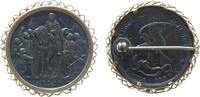 Brosche 1913 Gelegenheitsmedaillen div. Wilhelm II (1888-1918) - Zweimark 1913, Patina, eingefaßt in einer Bronzefassung (Nadel intakt), ca. 32,5...