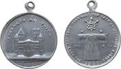 Reformation / Religion tragbare Medaille Aluminium Trier - auf die Ausstellung des Heiligen Rock, Dom zu Trier / der heilige Rock, ca. 22,5 MM -