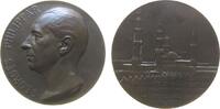 Ägypten Medaille Bronze Kairo - auf den Präsidenten des französichen Organisationskomitees Georges Pilippar, Büste nach links / Ansicht der Al-Az -