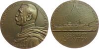 Marokko Medaille Bronze Lyautey Hubert (1854-1934) - auf das Passagierschiff Lyautey, Marschall und französischer Generalresidenten in Marokko, B -
