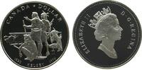 Kanada 1 Dollar Ag Kelsey, etwas angelaufen -
