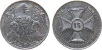 Wilhelm II. (1888-1918) Medaille Zinn Wilhelm II (1888-1918) - auf die Gedenkfeier des Hannoversches Husarenregiment Nr.15, Feldzug 1870/71, die Büsten der drei -