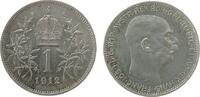 Österreich 1 Krone Ag Franz Joseph I,J383 -