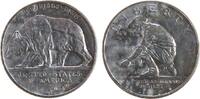 USA 1/2 Dollar 1925 Ag Kalifornien, Goldgräber, Patina fast stgl