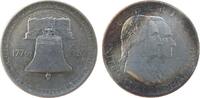 USA 1/2 Dollar 1926 Ag 150 Jahre Unabhängigkeit, Patina vz