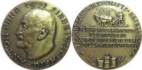 Medaille 1951 o.J. Landwirtschaft Bronze Fehr Anton (1881-1954) - auf seinen 70. Geburtstag, für hervorragende Leistungen auf dem Gebiete der Mil...