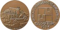 Städte Medaille Bronze Biedenkopf Schloss - Deutsche Burgenvereinigung, ca. 44,5 MM -