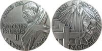 Vatikan Medaille 1998 Silber Johannes Paul II. (1978-2005) - auf den Heiligen Geist, Anno XX, Brustbil stgl