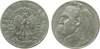 Polen 5 Zlotych 1934 Ag Pilsudski ss 34.07 US$  zzgl. 4.54 US$ Versand