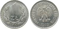 Polen 1 Zloty 1973 Al Umlaufgeld fast stgl 48.11 US$  +  25.12 US$ shipping