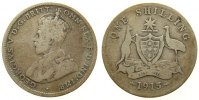 Australien 1 Shilling Ag Mzz: L (London) -