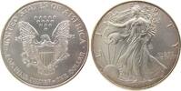 USA 1 Dollar 1996 Ag Walking Liberty, etwas Patina stgl 48.46 US$  +  25.31 US$ shipping