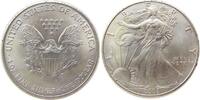 USA 1 Dollar 2002 Ag Walking Liberty, etwas fleckige Patina stgl 48.11 US$  +  25.12 US$ shipping