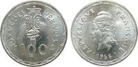 Vanuatu 100 Francs 1966 Ag Neue Hebriden vz-unc 34.07 US$  zzgl. 4.54 US$ Versand