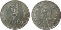 Vanuatu 100 Francs 1966 Ag Neue Hebriden vz-unc 34.22 US$  zzgl. 4.56 US$ Versand