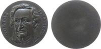 Goethe Medaille Bronzeguß Goethe (1749-1832), einseitig, ca. 40 MM -