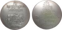 Städte Medaille Bronze versilbert (?) Nürnberg - auf die Hotel- und Gaststätten Ausstellung, für hervorragende Leistungen, Stadtansicht und Schr -