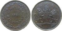 St.Helena + Ascension Ku British East India Companie, Atkins 4, kleine Randstöße / - fehler 1/2 Penny 1821 vz