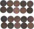 Frankreich Lot 10 Münzen zu 1 Centime 1848-1851 Kupfer II. Republik ss u... 43.08 US$40.92 US$  +  25.31 US$ shipping