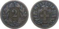 Schweiz 2 Rappen Ku HMZ 1213, A -