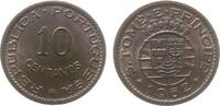 St.Thomas + Prince 10 Centavos Br unter portugiesischer Verwaltung -