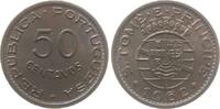 St.Thomas + Prince 50 Centavos Br unter portugiesischer Verwaltung -