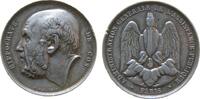 Medicina in nummis Medaille Silber Paris - Fürsorgeamtes der Stadt, de L'Assistance Publique, Medicina in nummis, Büste des Hippokrates nach links / Pelikan -