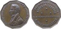 Jetons Jeton Bronze Lafitte Jacques (1767-1844) - auf seinen Tod, französchischer Bankier und Politiker, Brustbild nach links / Mehrzeiler, c -