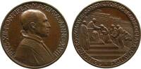 Vatikan Medaille Bronze Pius XII (1939-1958), A XIV (1952/53), auf die Gründung des Festes der Christlichen Arbeit am 1.Mai 1955, v.A. Mistruzzi, -