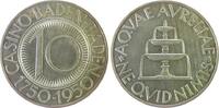 Casino Jeton zu 10 Mark Silber Baden-Baden - 200 Jahre Casino, Brunnen, ca. 40 MM, ca. 25 Gramm -