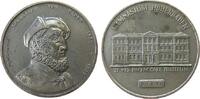 Städte Medaille versilbert Baden-Baden - auf das Gymnasium Hohenbaden, Brustbild Markgraf Christoph von Baden nach rechts / das Gymnasium, v. Vi -