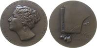 Rußland Medaille Bronze Obuchowa Nadeschda Andrejewna (1886-1961) - russische Opernsängerin, auf Ihren 100. Geburtstag, Büste nach links / Blumen -