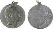 Schützen tragbare Medaille Bronze versilbert Zirndorf - auf das 25jährige Schützenmeister-Jubiläumsschiessen, Büste von Kommerzienrat G. Zimmermann nach r -