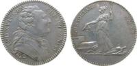 Jetons Jeton Silber Louis XVI. (1774-1793) - auf die Freimaurerloge in Paris, franc-maçonnerie Loge les Amis de la Liberté, Büste nach rechts -