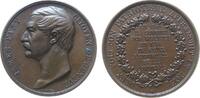 Schweiz Medaille Bronze Genf - auf James Fazy und die zweimalige Rettung der Stadt, Büste von Fazy nach links / Schrift, v. Bovy, ca. 41,5 MM, kl -