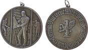tragbare Medaille o.J. Berlin Silber Berlin - Buchdruckerverein für treue Mitarbeit, Szenen aus der Druckerein / Greif, v. Morin, ca. 46,8 MM, ca...