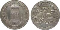 Städte Medaille Silber Mannheim, Wasserturm / Stadtansicht mit Wehranlagen, ca. 42,4 MM, ca. 24,4 Gramm -