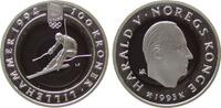100 Kronen 1993 Norwegen Ag Harald V, Abfahrtslauf, Olympische Spiele Lillehammer pp