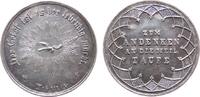 Taufe Medaille Silber Taufe, Heiliggeisttaube im Strahlenkranz - Der Geist ist es der lebendig macht / zum Andenken an die heil. Taufe, ca. 25, -