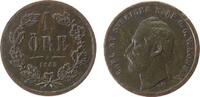 Schweden 1 Öre Br Carl XV, L.A. -
